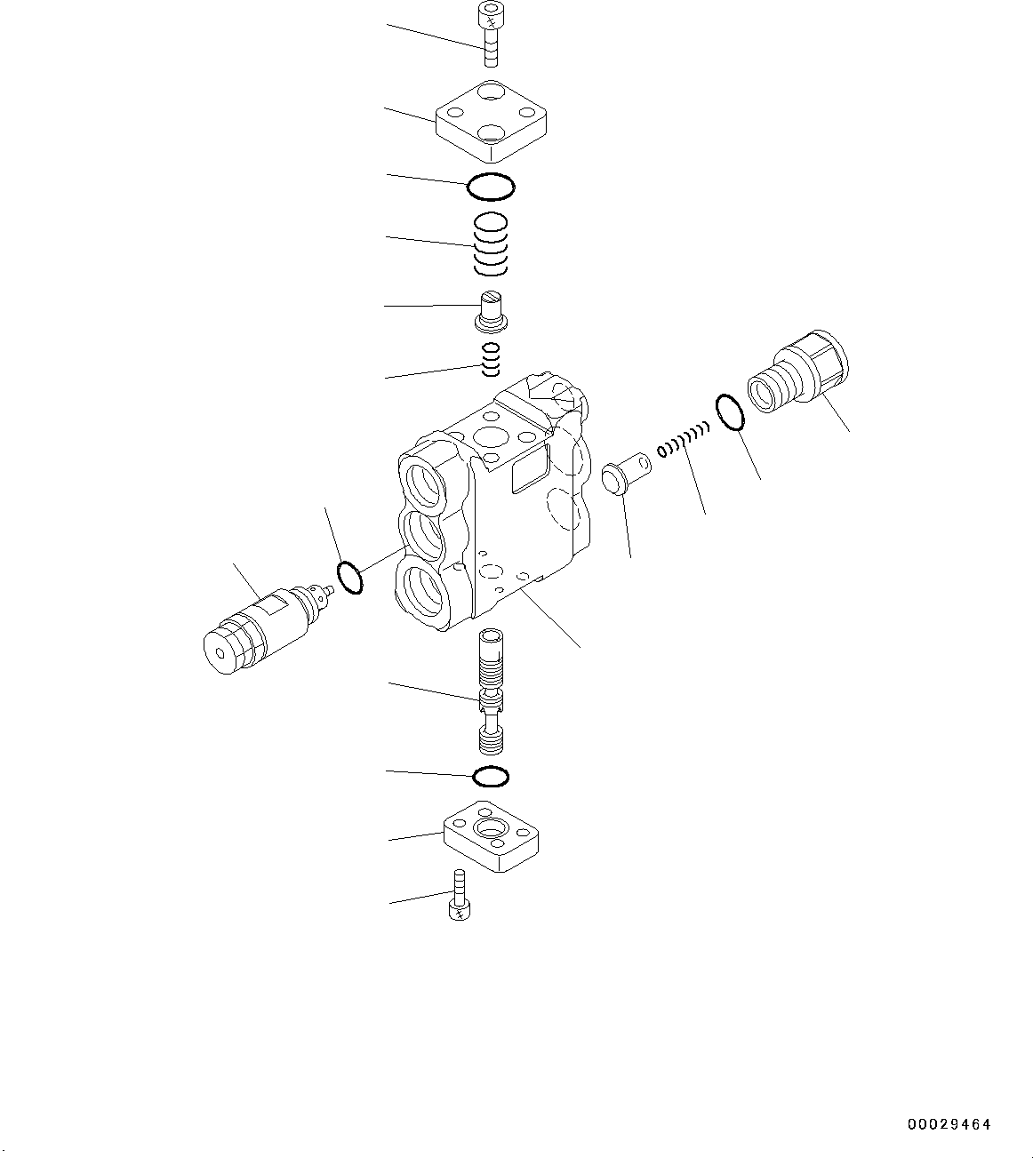 Пилотный клапан 702-21-08522 KOMATSU