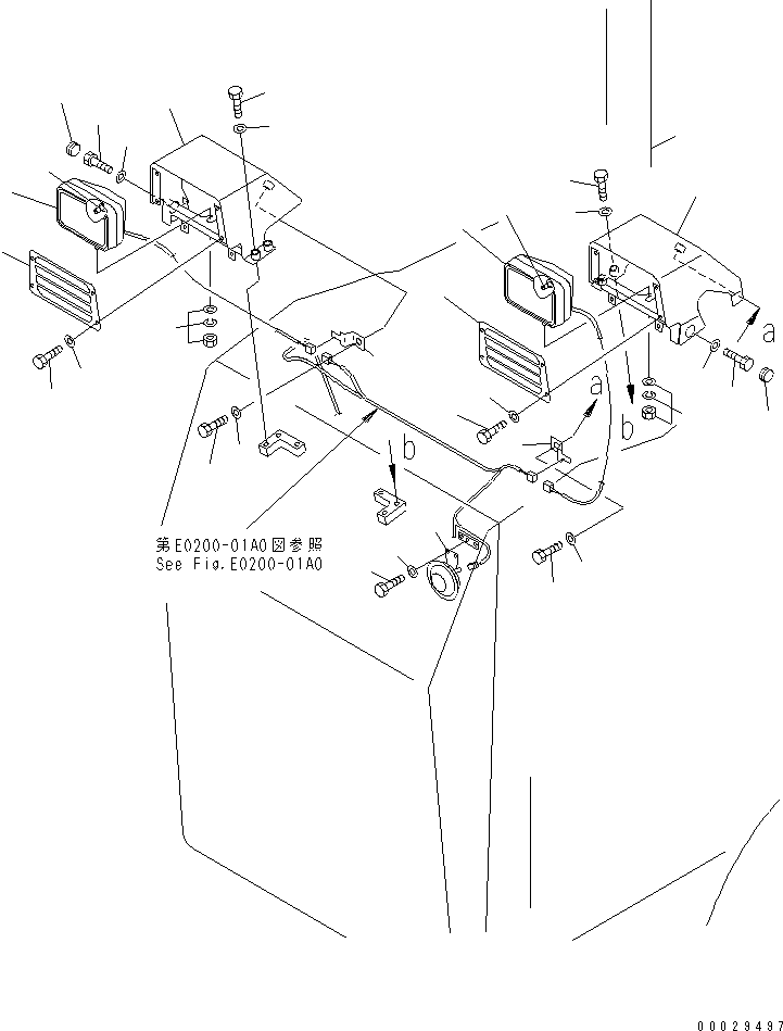 Крышка 14X-06-33230 KOMATSU