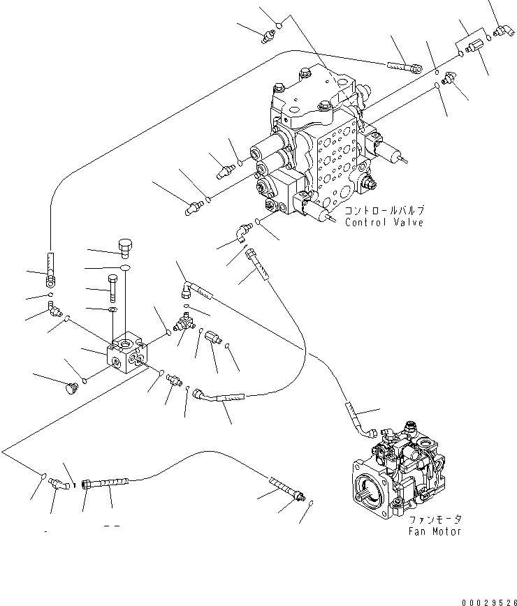 Шланг 14X-62-32641 KOMATSU