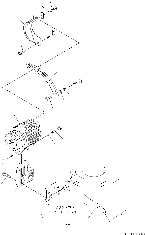 PLATE,ADJUST 6150-81-6830 KOMATSU