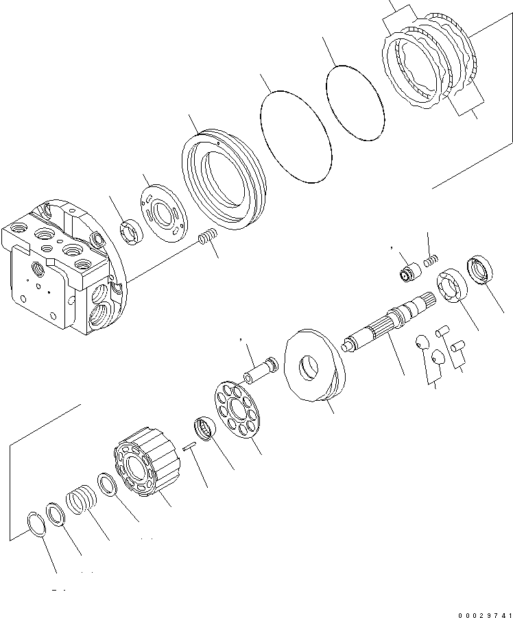 Упор TZAOS-4 KOMATSU