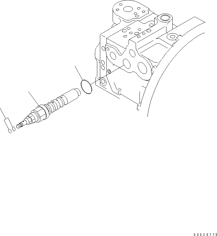 Уплотнительное кольцо круглого сечения 708-1W-28920 KOMATSU