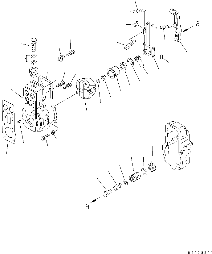 SPRING,START ND090993-0290 KOMATSU