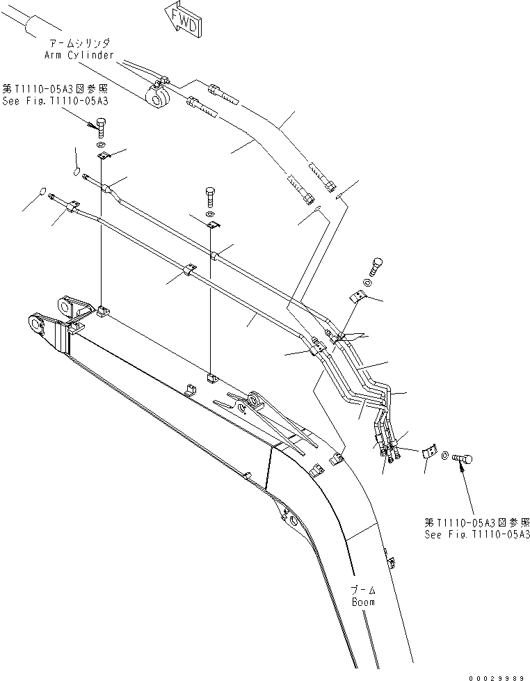 PLATE (YELLOW) 203-70-53391WF KOMATSU