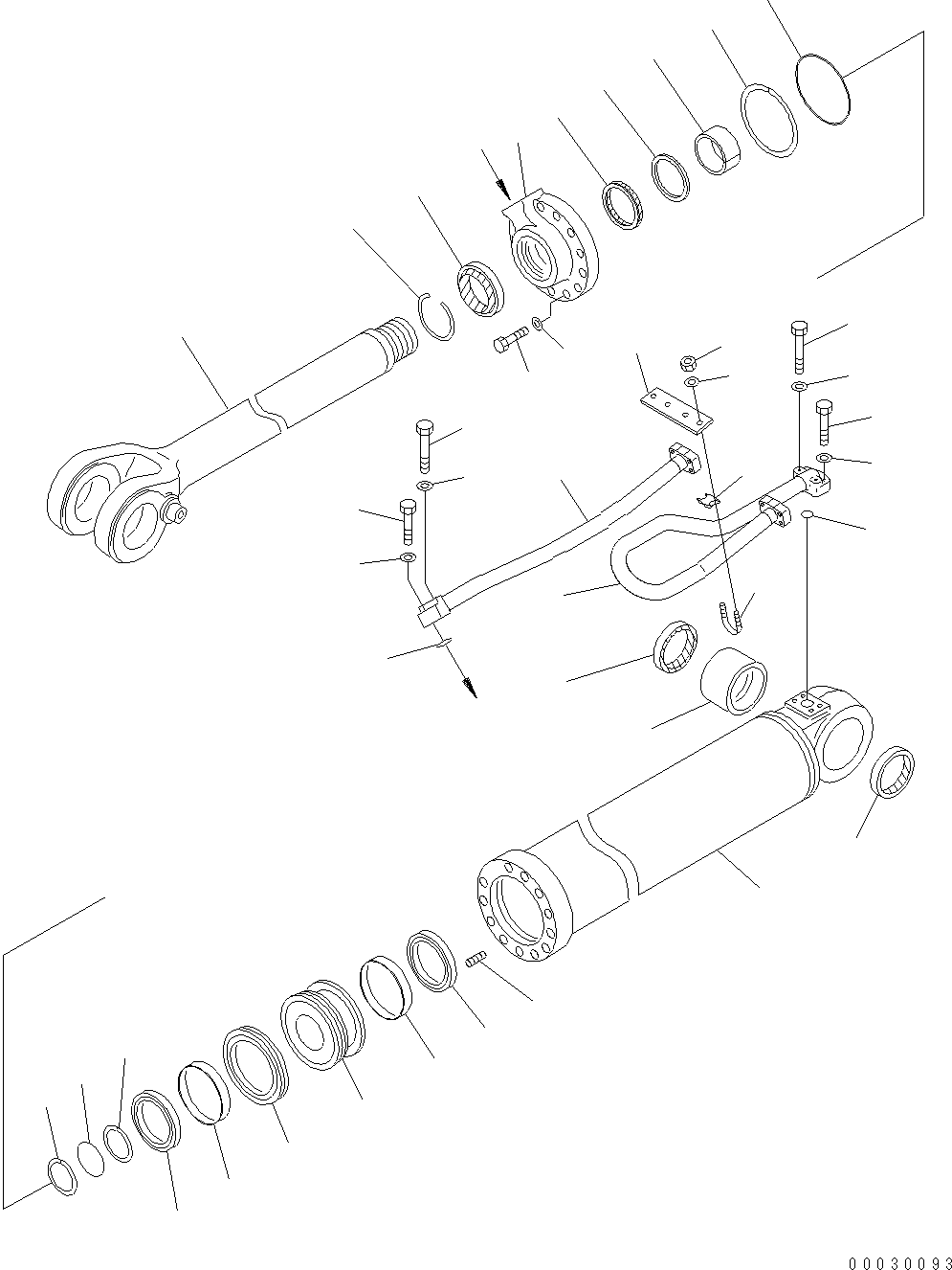 TUBE, LHS 707-86-67221 KOMATSU