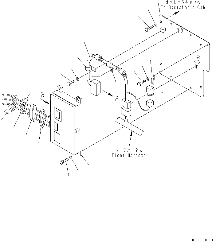Жгут проводов 21W-06-41381 KOMATSU