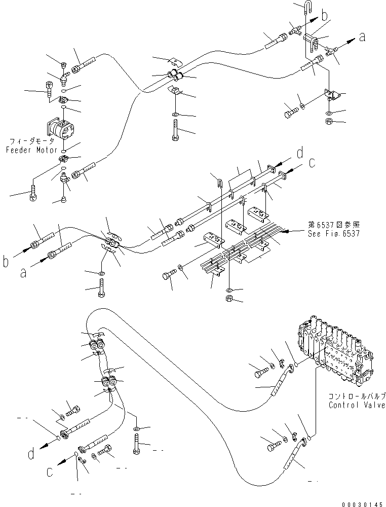 Шланг 07114-00619 KOMATSU