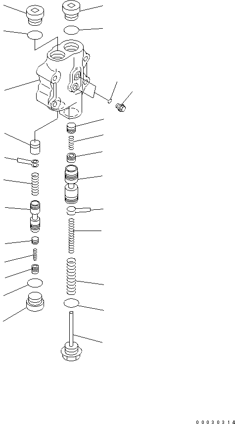 Коробка передач в сборе 714-17-30004 KOMATSU