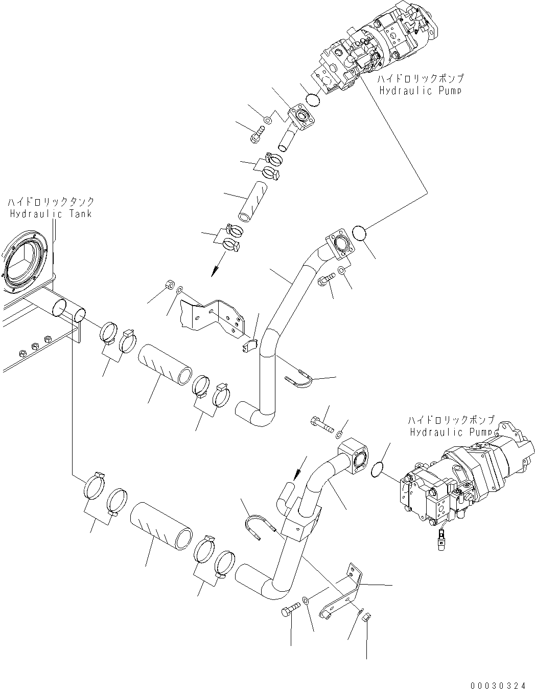 шланг 07260-03218 KOMATSU