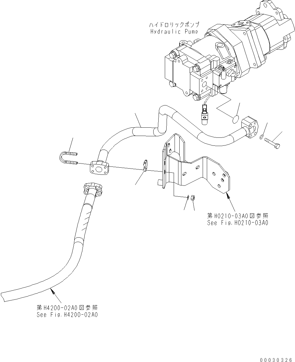 Трубка 423-62-33783 KOMATSU