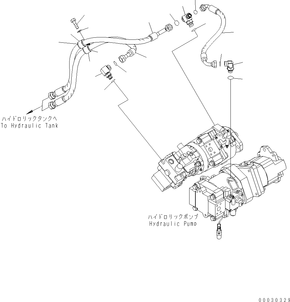 Шланг 423-62-34832 KOMATSU