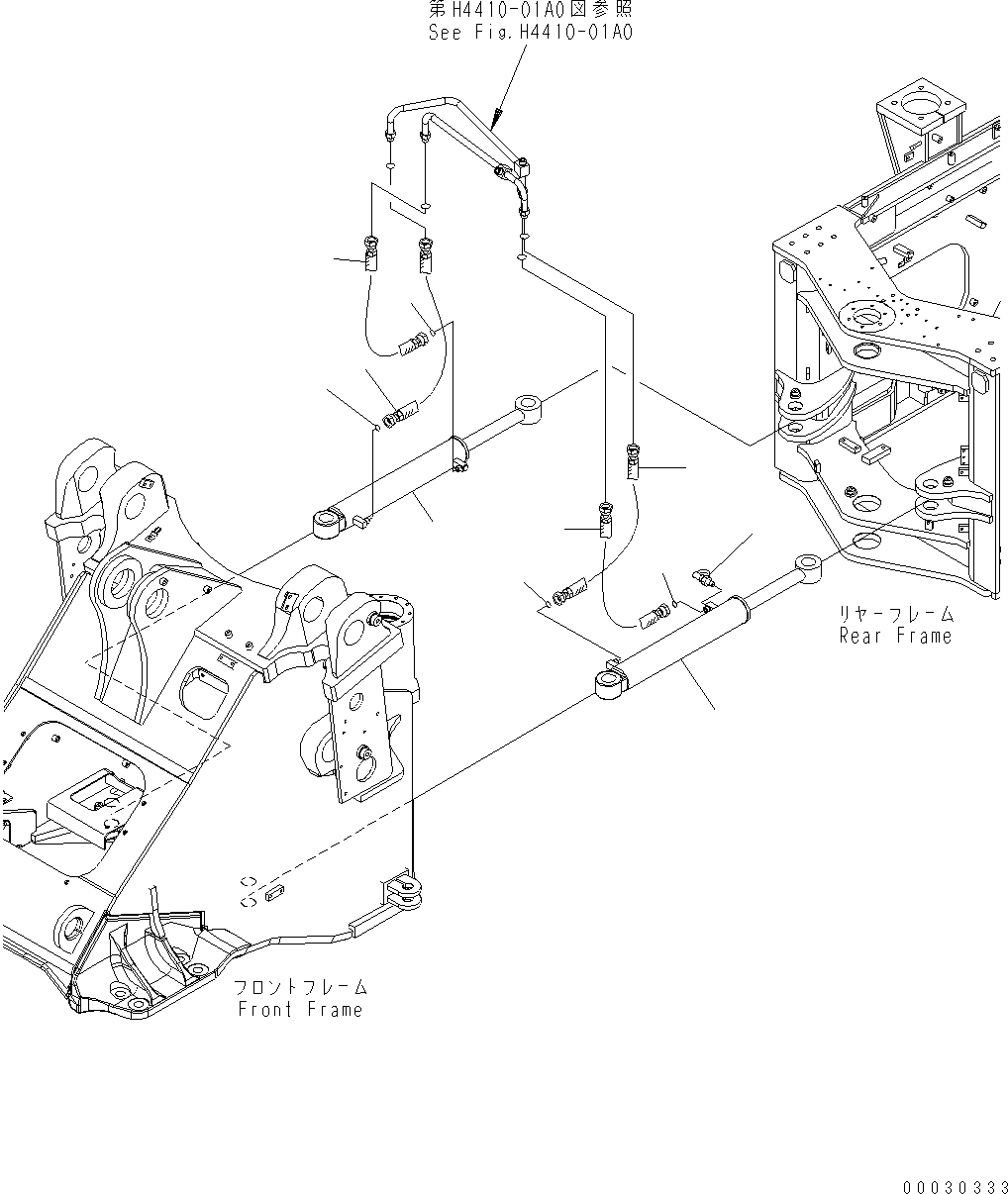 Шланг с торцевым уплотнением 02756-004A5 KOMATSU