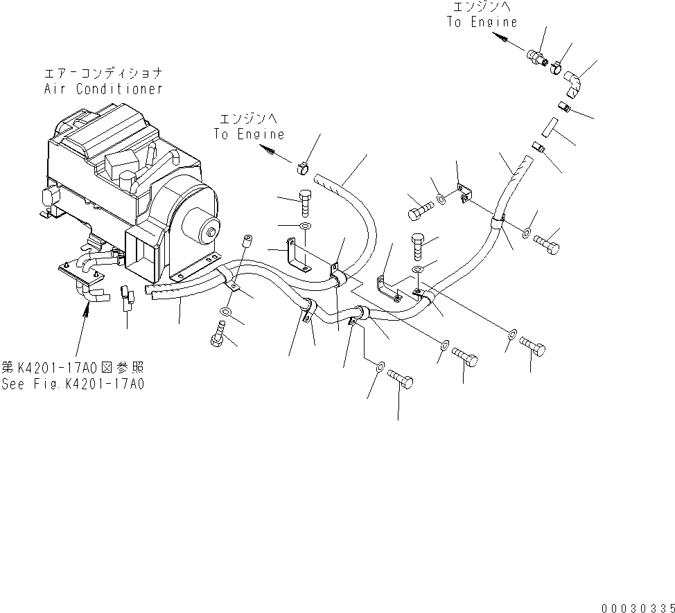 Шланг 423-07-31370 KOMATSU