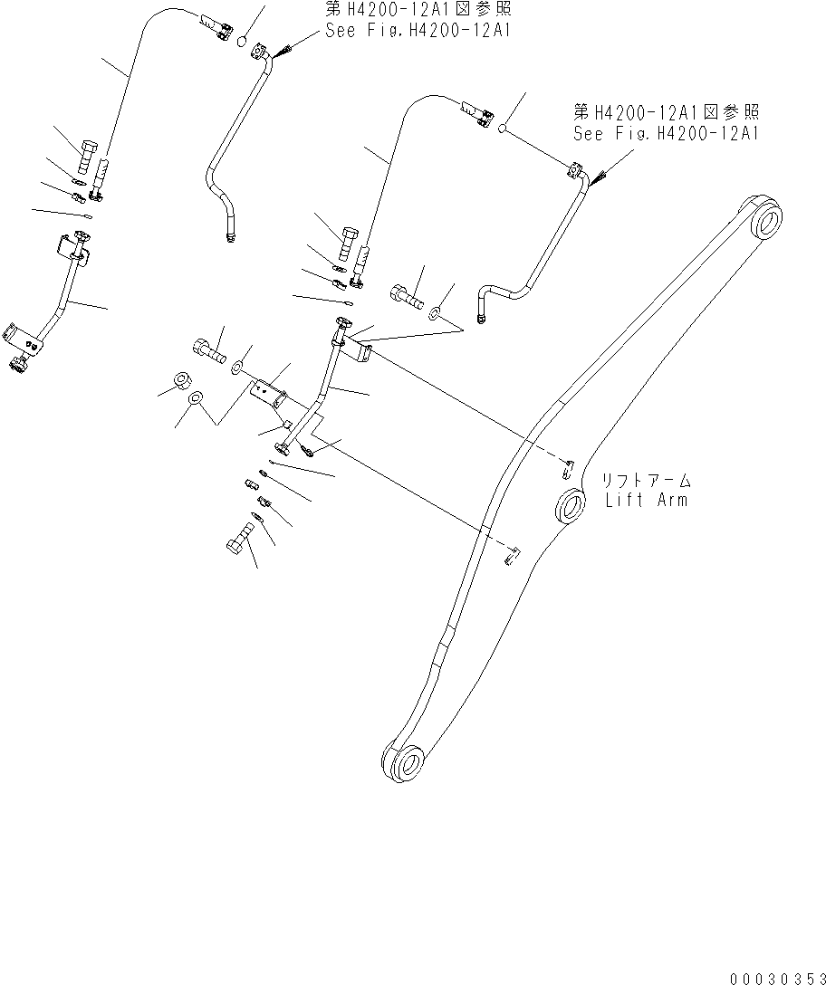 Шланг 07099-00615 KOMATSU