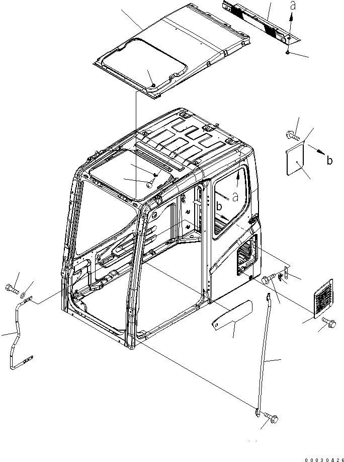 Рукоятка-захват 20Y-54-51820XC KOMATSU