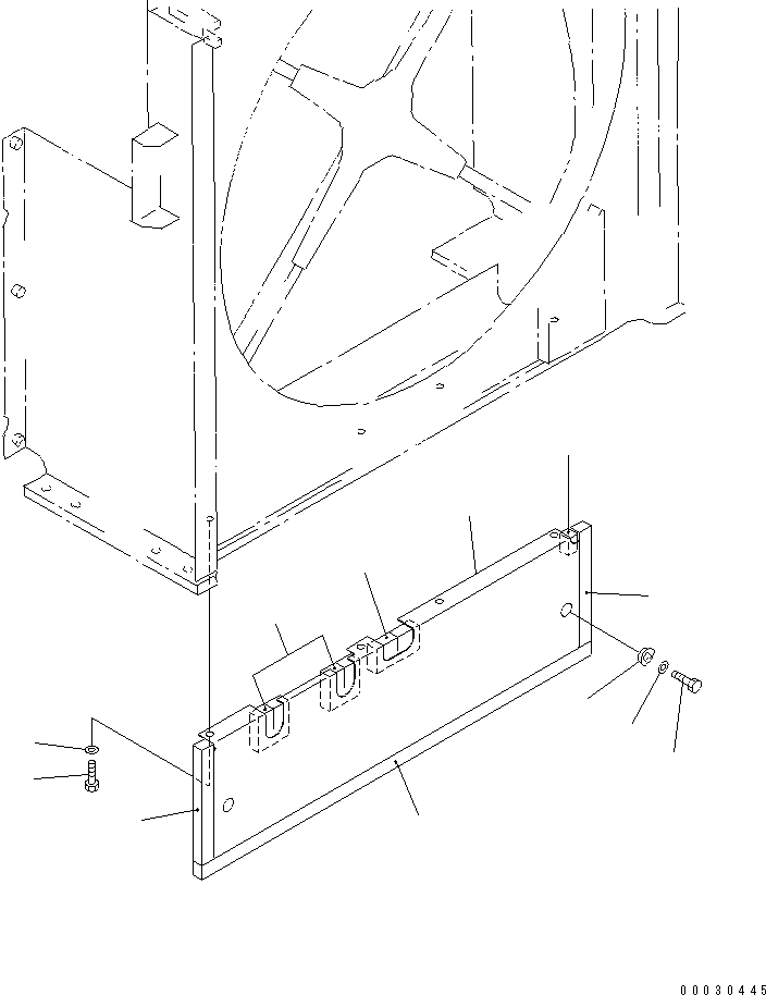 Лист 21N-03-31740 KOMATSU
