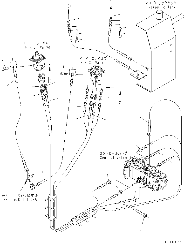 Шланг 20M-62-82540 KOMATSU
