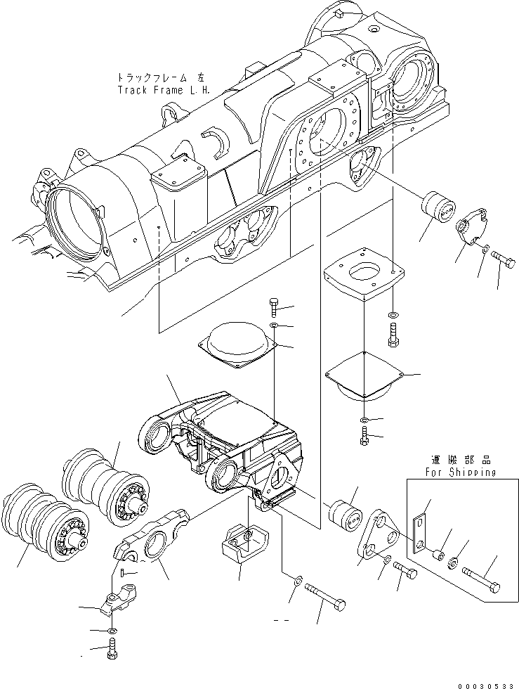 Крышка 198-30-62391 KOMATSU