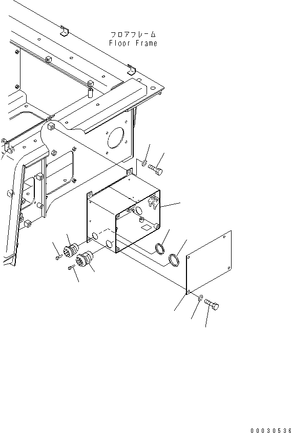 Connector Body Assembly 08191-76885 KOMATSU