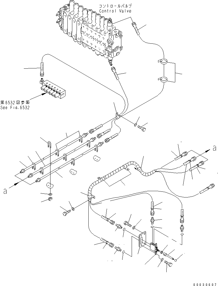 Шланг 07102-20219 KOMATSU