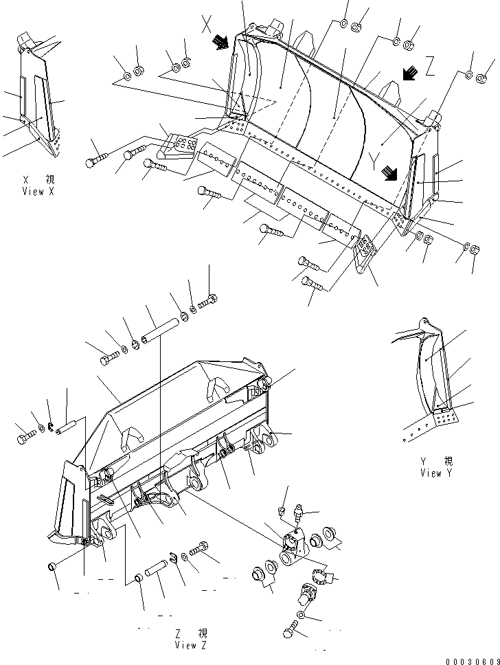 Щётка стеклоочистителя 198-937-4111 KOMATSU