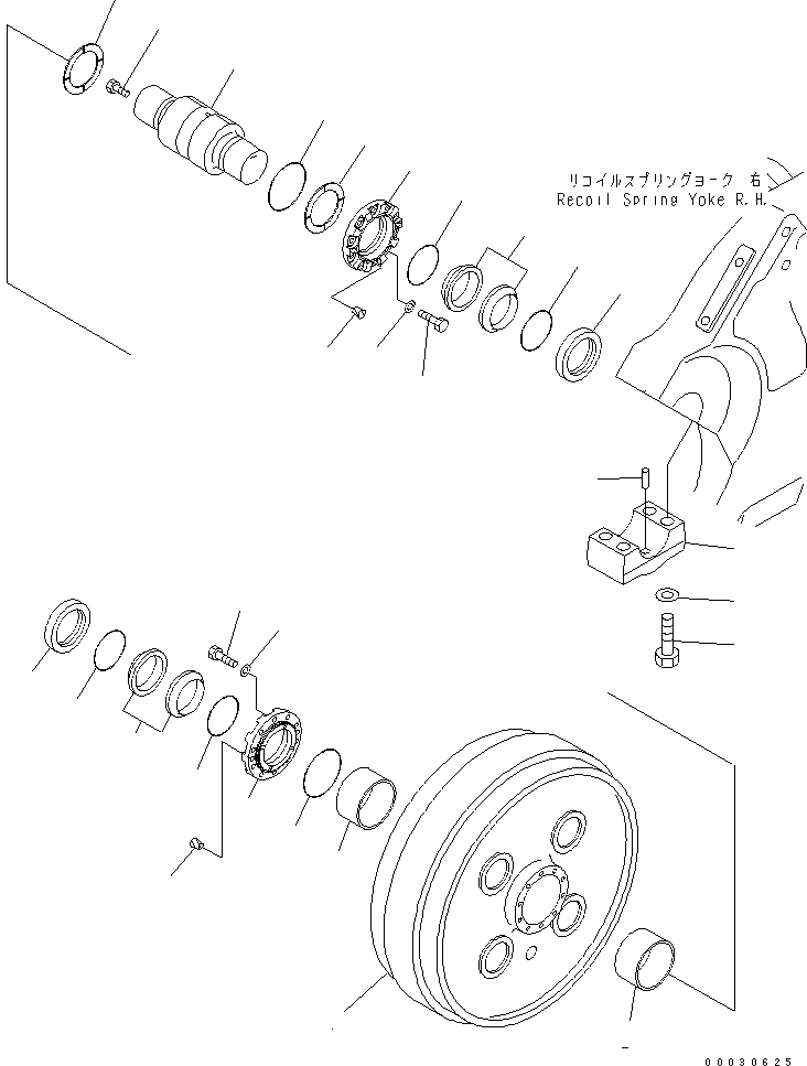 Уплотнительное кольцо круглого сечения 708-27-12490 KOMATSU