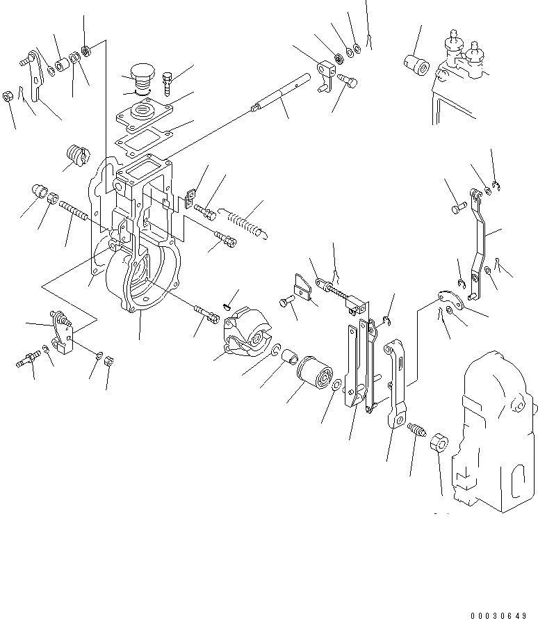 Прокладка DK154390-2000 KOMATSU