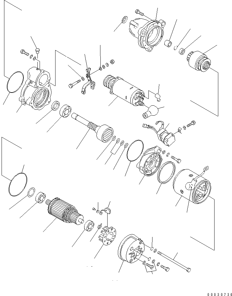 SPRING,BRUSH KD1-23913-0041 KOMATSU