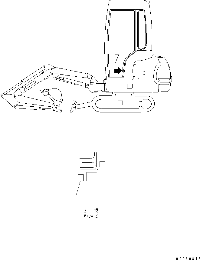 PLATE,LOAD RATING CHART 20W-98-33110 KOMATSU