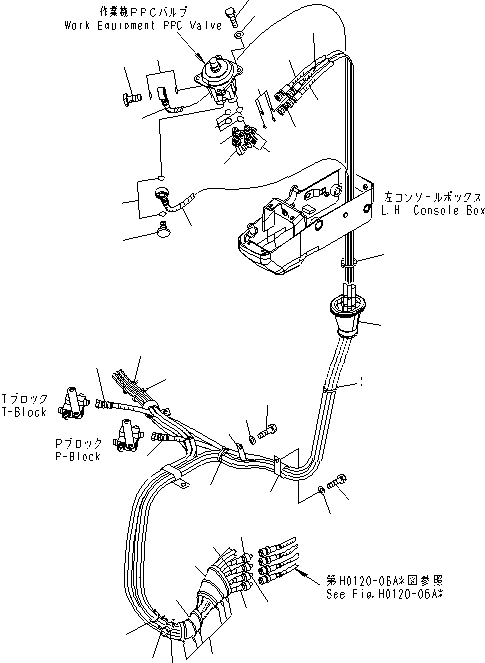 HOSE,GREEN 22J-62-28320 KOMATSU