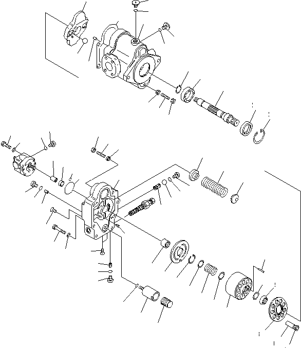 Упорное кольцо FUCB852012 KOMATSU