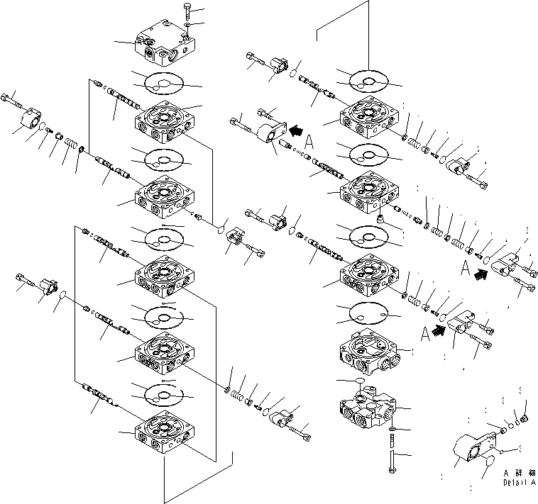 Управляющий клапан 723-18-16901 KOMATSU
