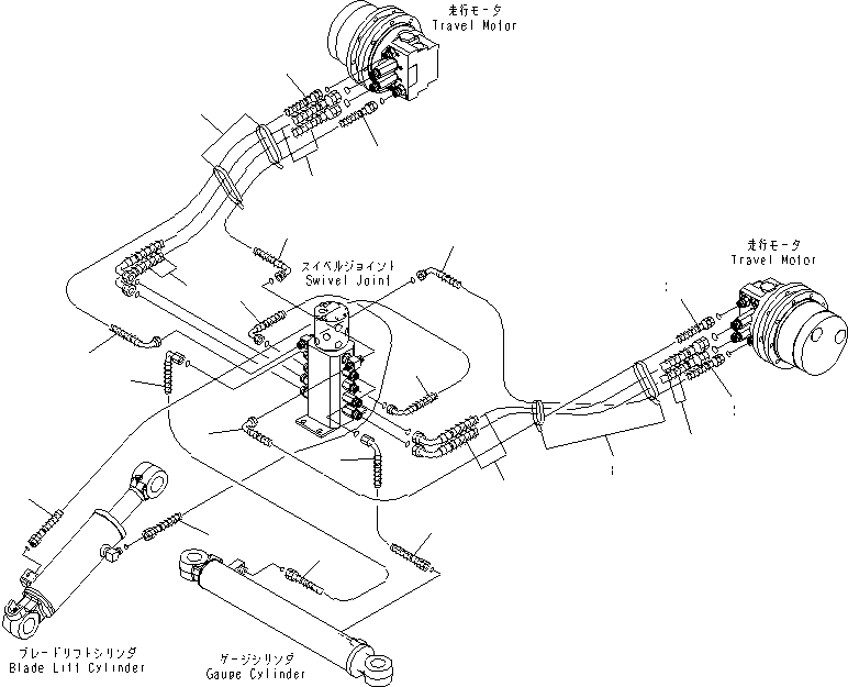 Шланг 22J-62-25280 KOMATSU