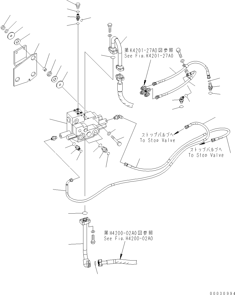 STEERING VALVE, ORBITROL 423-64-35401 KOMATSU