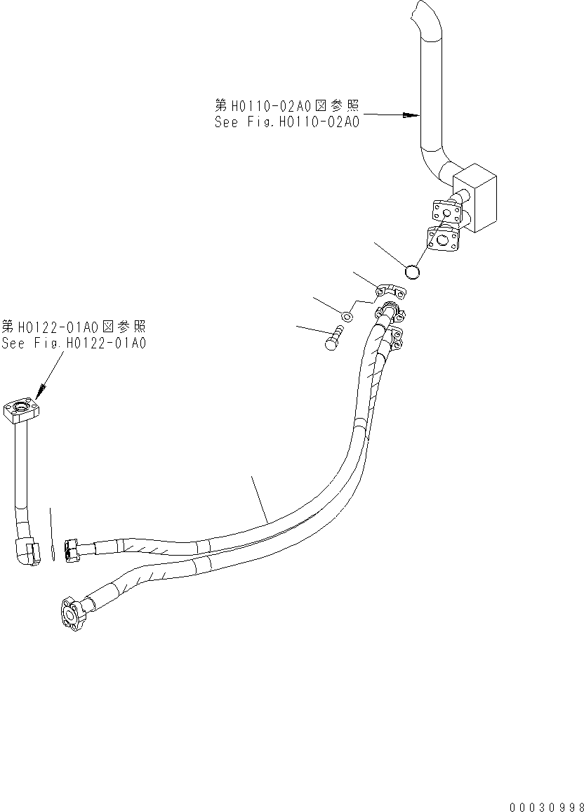 Шланг 423-62-34882 KOMATSU
