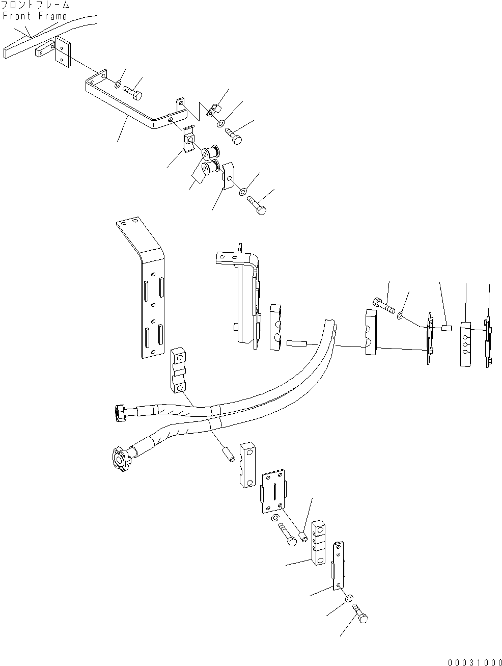 Резиновый элемент 423-62-34981 KOMATSU