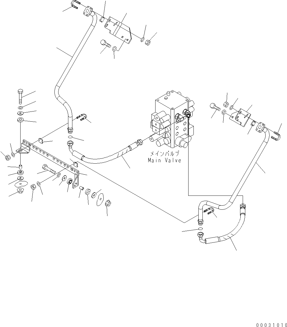 шланг с торцевым уплотнением 02778-006A5 KOMATSU