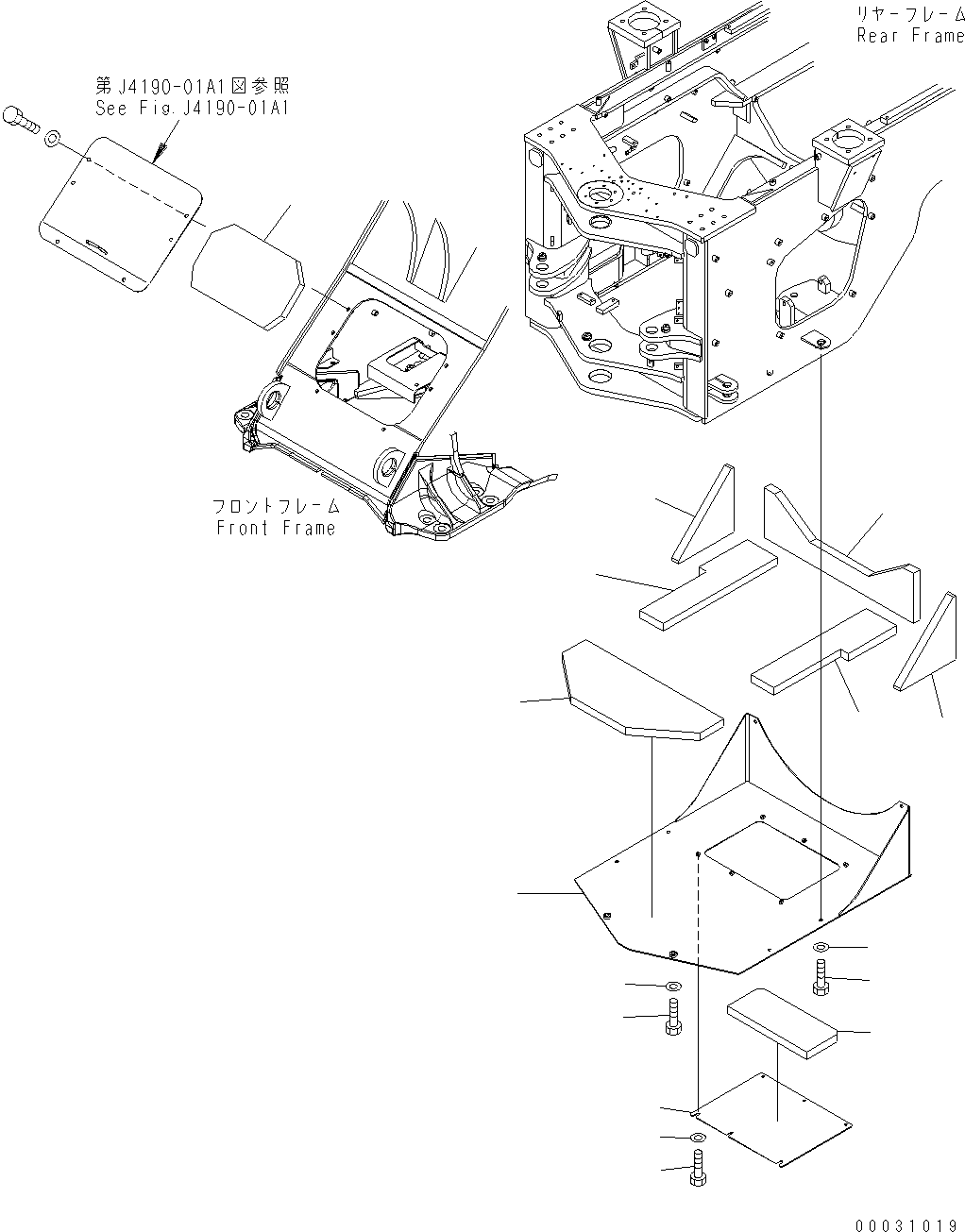 Ограждение 423-46-34610 KOMATSU