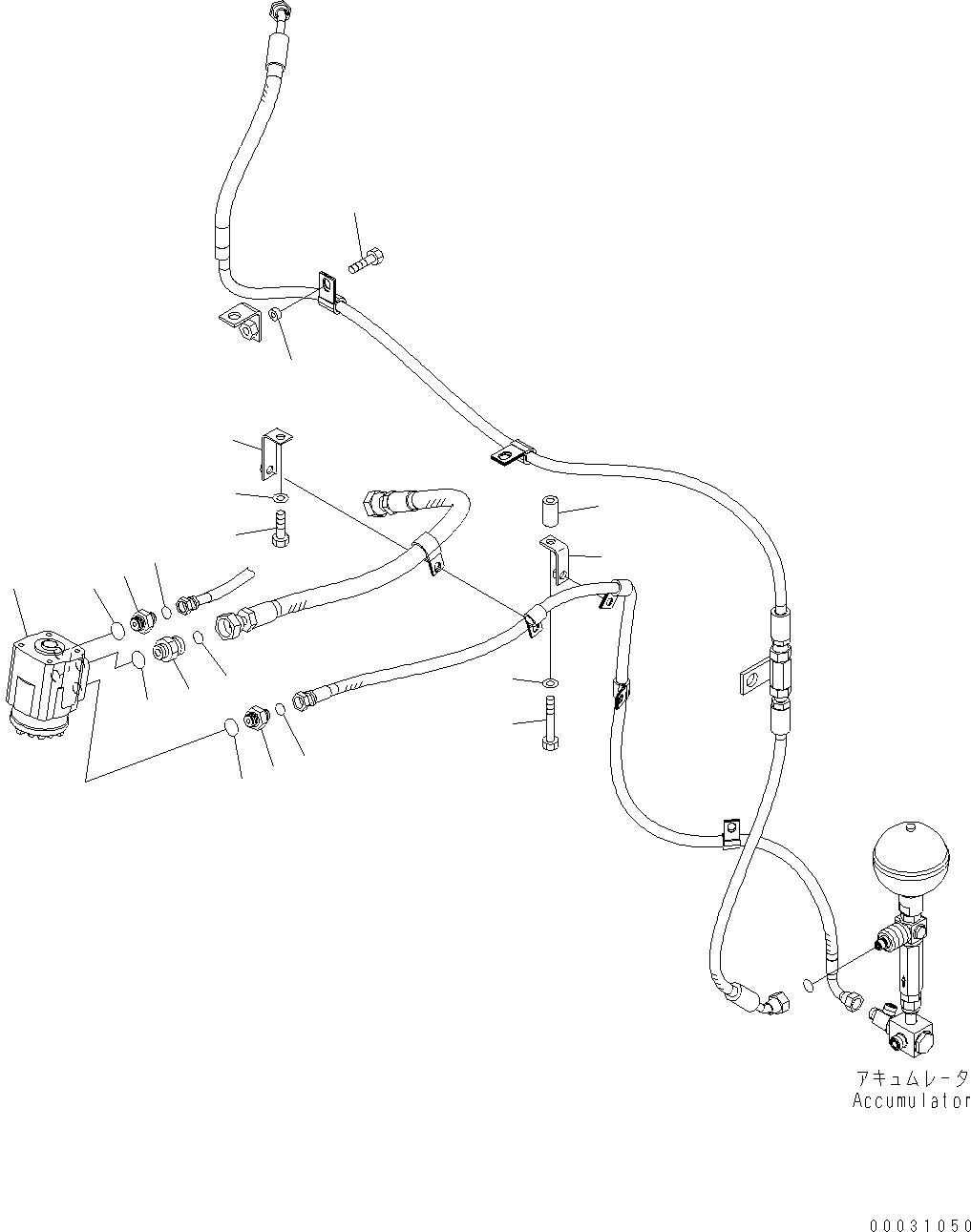 Ниппель 421-09-31760 KOMATSU