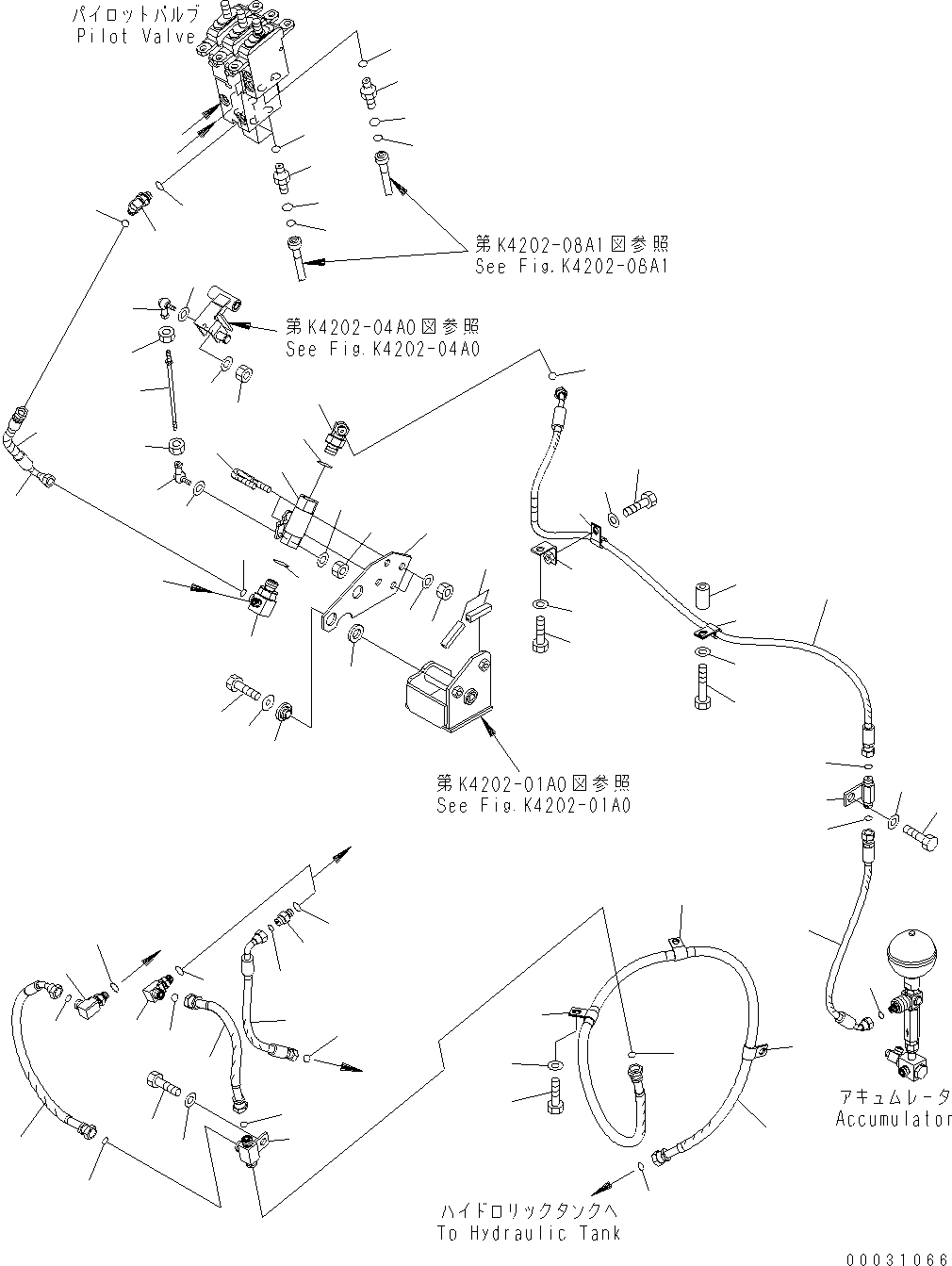 Шланг 02764-00303 KOMATSU