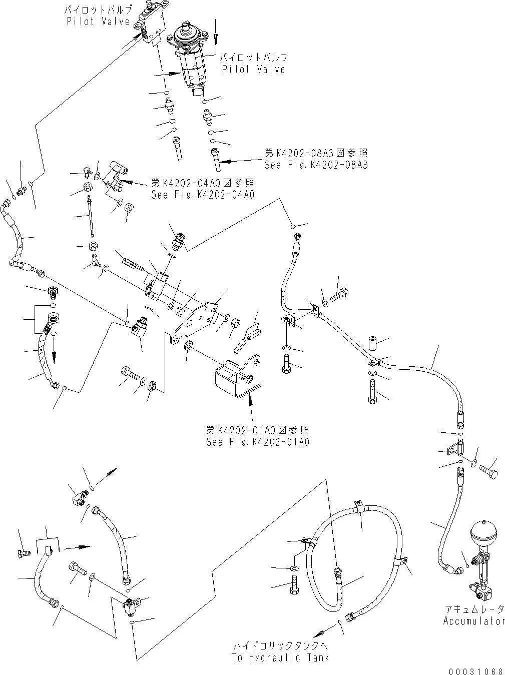 Шланг 423-V91-3111 KOMATSU