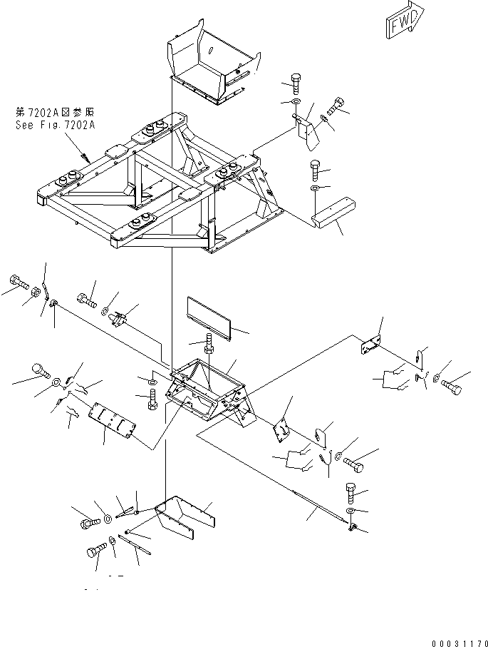 Подшипник 8221-70-2480 KOMATSU