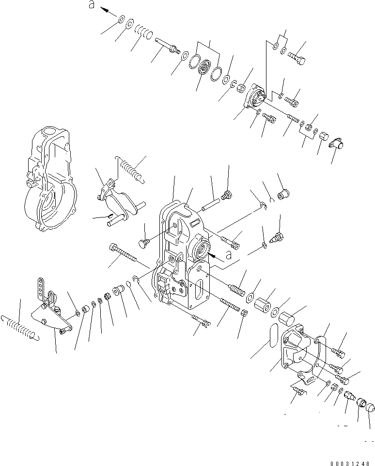 Рычаг DK154396-3820 KOMATSU