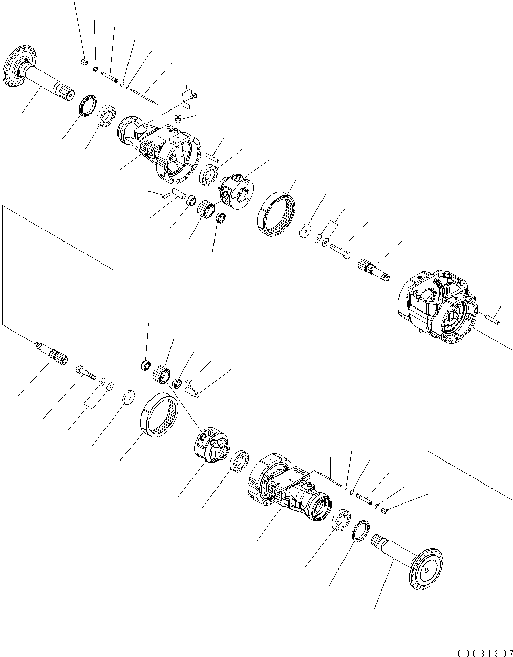 HOUSING,L.H. 424-22-33920 KOMATSU