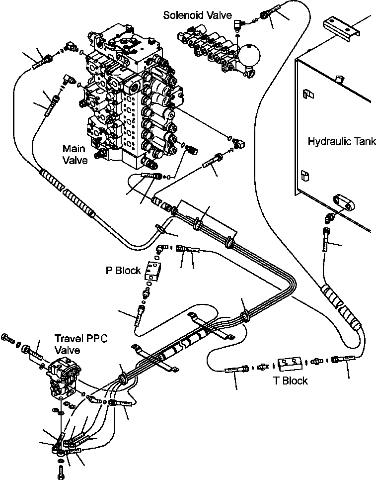 Шланг 207-62-72671 KOMATSU