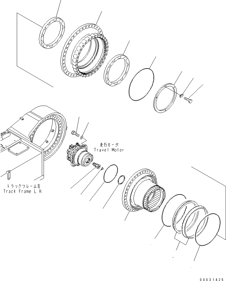 Подшипник 209-27-61360 KOMATSU