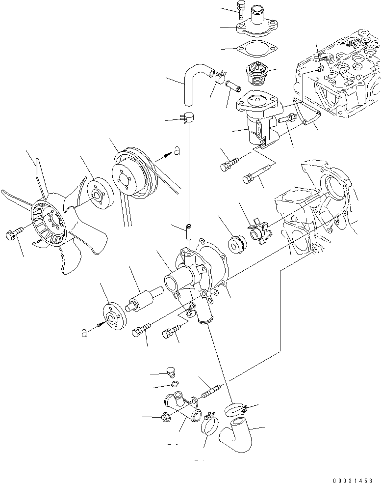 Прокладка KT04724-00100 KOMATSU