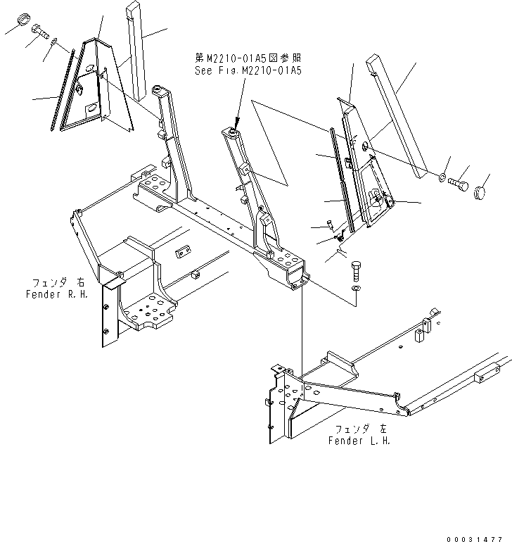 Уплотнение 154-54-75540 KOMATSU