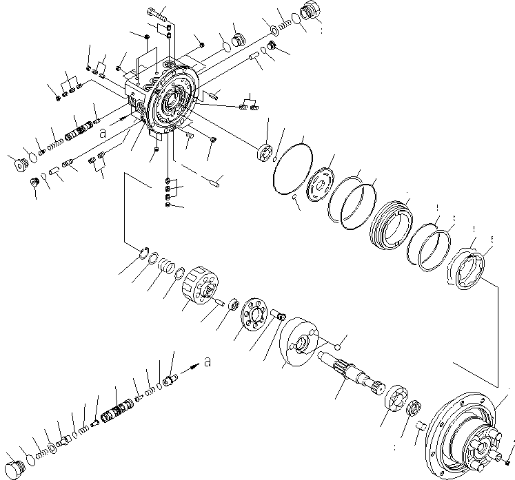 Подшипник FU16004 KOMATSU