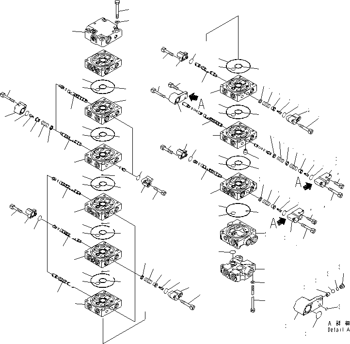 Управляющий клапан 723-19-14901 KOMATSU